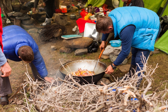 на Кыркчилту по Дэви (2-е прохождение, Альпинизм, каравшин, 6б, питер)