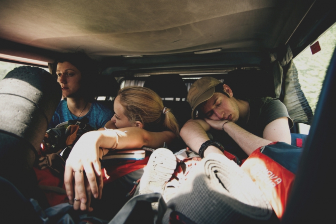 Как блогеры в поход ходили (Горный туризм, блогер под рюкзаком, горы, горный туризм, безопасность в горах, маршрут №30)