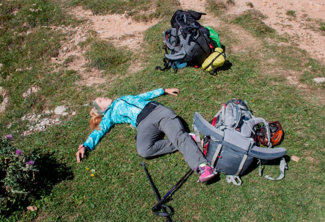 Как блогеры в поход ходили (Горный туризм, блогер под рюкзаком, горы, горный туризм, безопасность в горах, маршрут №30)
