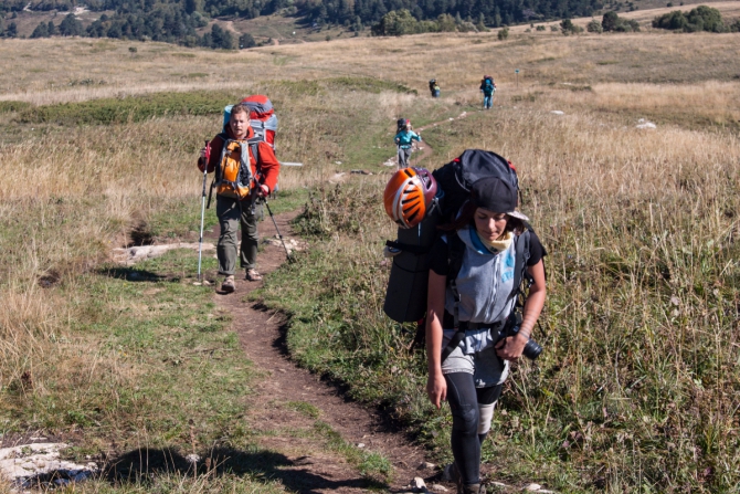 Как блогеры в поход ходили (Горный туризм, блогер под рюкзаком, горы, горный туризм, безопасность в горах, маршрут №30)