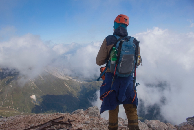 Как блогеры в поход ходили (Горный туризм, блогер под рюкзаком, горы, горный туризм, безопасность в горах, маршрут №30)