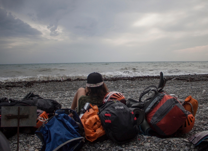 Как блогеры в поход ходили (Горный туризм, блогер под рюкзаком, горы, горный туризм, безопасность в горах, маршрут №30)