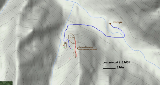 Разбор НС, произошедшего в ущелью Ак-Суу, Терскей Ала-Тоо 12.12.2015 (Ски-тур)