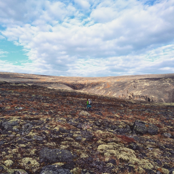 23 километра по горной тундре ради завтрака у Сейдозера - и обратно (Туризм, Сейдозеро, Ловозерские тундры)