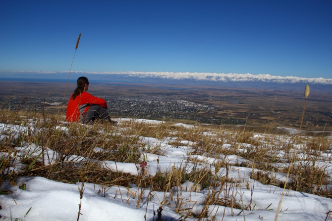 Зимний горный велосезон (киргизия, каракол, зима)