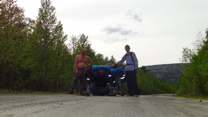 На ОЛЬВУ 10.06.16-13.06.16 118 км. (Вело)