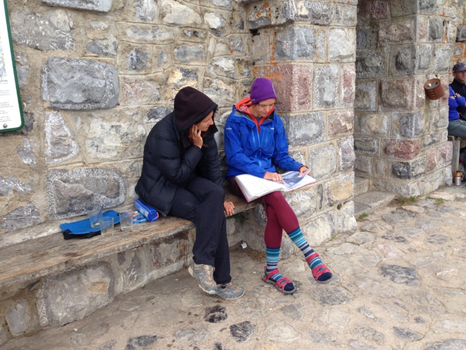 Naranjo de Bulnes. Pilar del Cantabrico.Часть 2. (Альпинизм, альпинизм, новости, отчет, испания, девушки, чибиток, коптева, петрова)