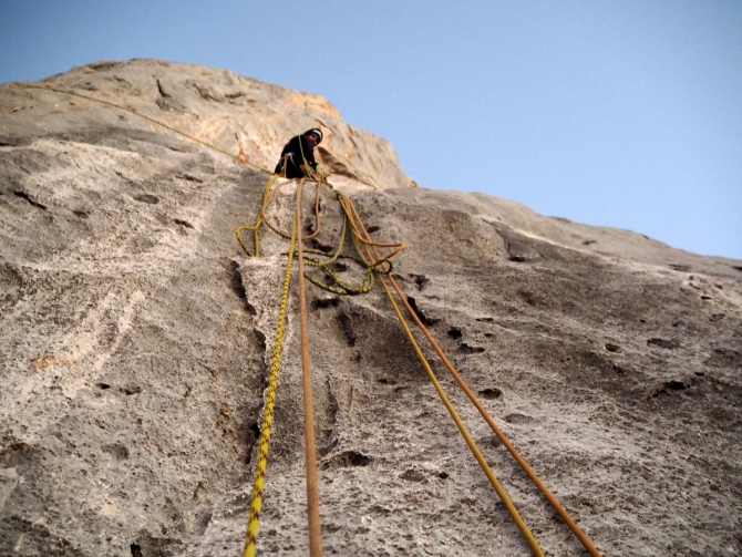Naranjo de Bulnes. Pilar del Cantabrico.Часть 2. (Альпинизм, альпинизм, новости, отчет, испания, девушки, чибиток, коптева, петрова)