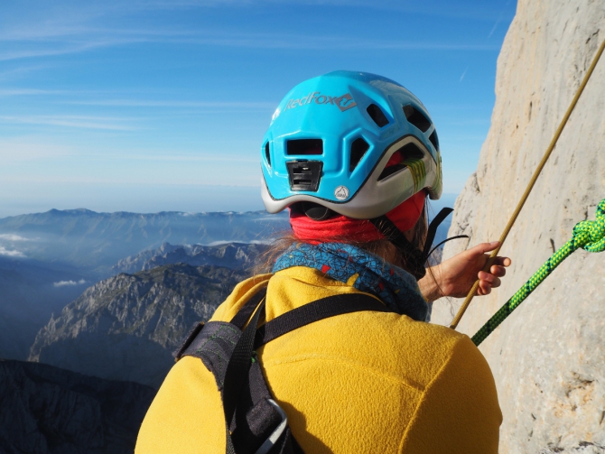 Naranjo de Bulnes. Pilar del Cantabrico.Часть 2. (Альпинизм, альпинизм, новости, отчет, испания, девушки, чибиток, коптева, петрова)