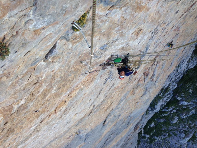Naranjo de Bulnes. Pilar del Cantabrico.Часть 2. (Альпинизм, альпинизм, новости, отчет, испания, девушки, чибиток, коптева, петрова)