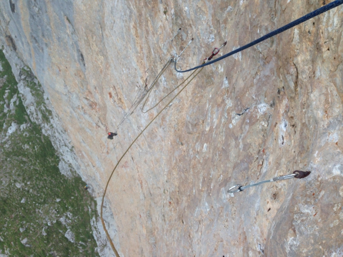 Naranjo de Bulnes. Pilar del Cantabrico.Часть 2. (Альпинизм, альпинизм, новости, отчет, испания, девушки, чибиток, коптева, петрова)