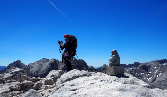 Naranjo de Bulnes. Pilar del Cantabrico.Часть 2. (Альпинизм, альпинизм, новости, отчет, испания, девушки, чибиток, коптева, петрова)