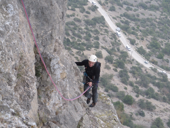 8 октября прошёл 8 ЭТАП Кубка России в скальном классе. Гора Сокол, Судак. (Альпинизм, альпинизм, скальный класс, крым)