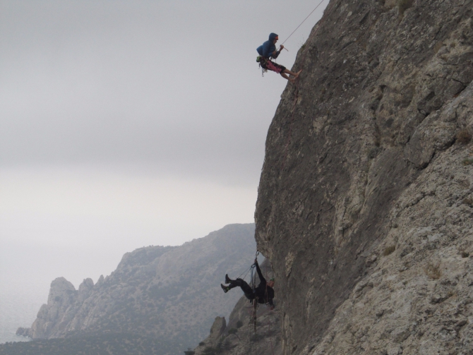 8 октября прошёл 8 ЭТАП Кубка России в скальном классе. Гора Сокол, Судак. (Альпинизм, альпинизм, скальный класс, крым)