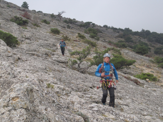 8 октября прошёл 8 ЭТАП Кубка России в скальном классе. Гора Сокол, Судак. (Альпинизм, альпинизм, скальный класс, крым)