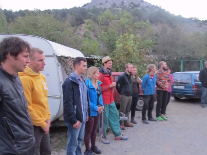 8 октября прошёл 8 ЭТАП Кубка России в скальном классе. Гора Сокол, Судак. (Альпинизм, альпинизм, скальный класс, крым)