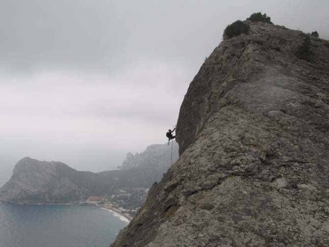 8 октября прошёл 8 ЭТАП Кубка России в скальном классе. Гора Сокол, Судак. (Альпинизм, альпинизм, скальный класс, крым)
