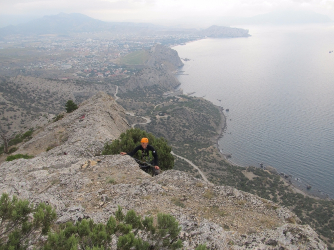 8 октября прошёл 8 ЭТАП Кубка России в скальном классе. Гора Сокол, Судак. (Альпинизм, альпинизм, скальный класс, крым)
