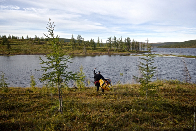 Милая моя, озеро Лесное (чукотка, сплав, пакрафт)