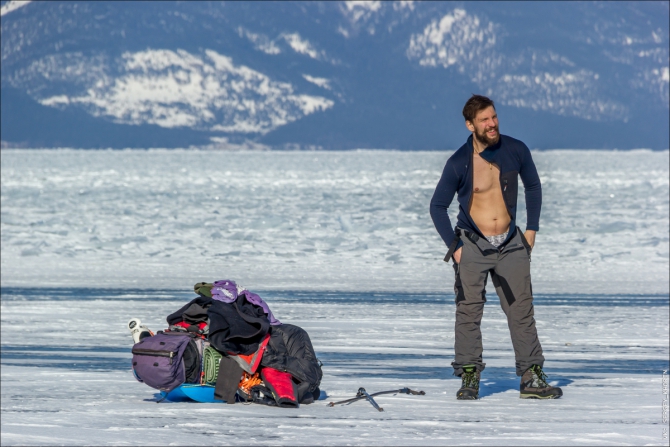 Зимний Байкал (Часть 2, Путешествия, бурятия, иркутская область, ольхон, турклуб)