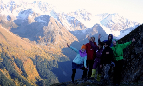Архыз. Софийская долина. 30.09-9.10.2016 (Горный туризм, кавказ, водопад, озеро, софия)