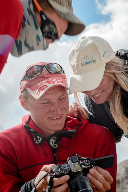 У нас свершилось (Альпинизм, проект высота, александр яковенко, победа, коммунизма, ленина, корженевской, хан-тенгри, снежный барс)