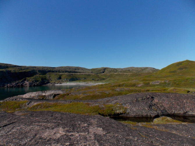 Поморский берег. (Вода, морской каякинг, кольский полуостров, баренцево море)