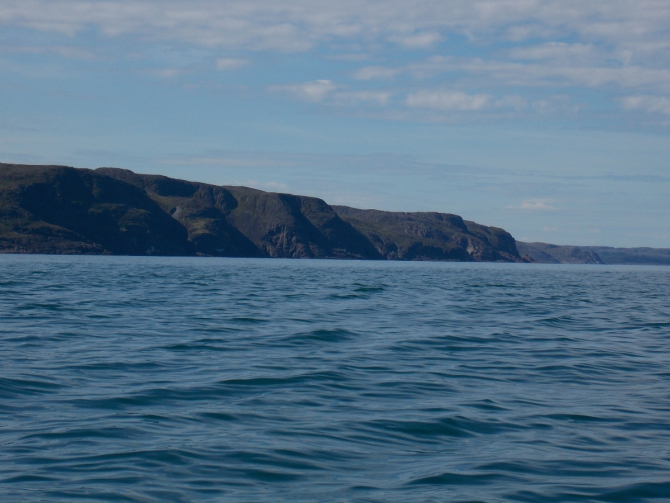 Поморский берег. (Вода, морской каякинг, кольский полуостров, баренцево море)