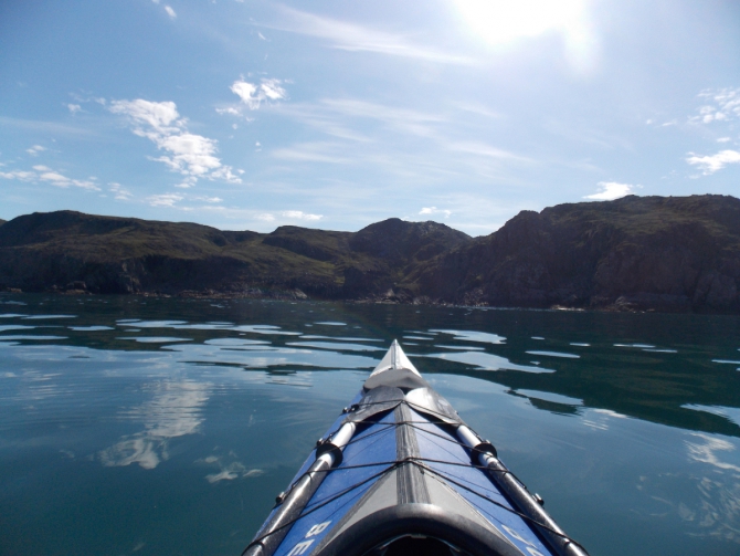 Поморский берег. (Вода, морской каякинг, кольский полуостров, баренцево море)