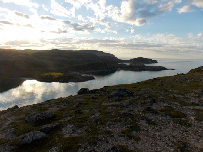 Поморский берег. (Вода, морской каякинг, кольский полуостров, баренцево море)