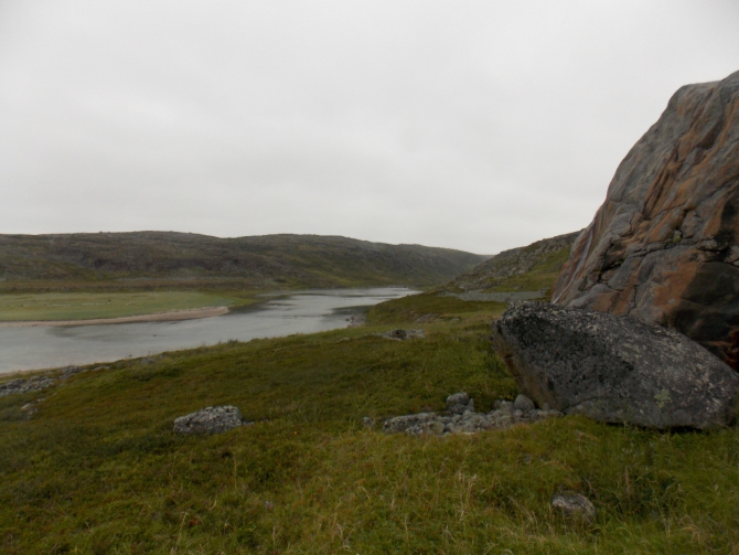 Поморский берег. (Вода, морской каякинг, кольский полуостров, баренцево море)