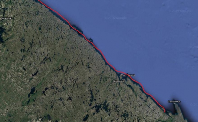 Поморский берег. (Вода, морской каякинг, кольский полуостров, баренцево море)