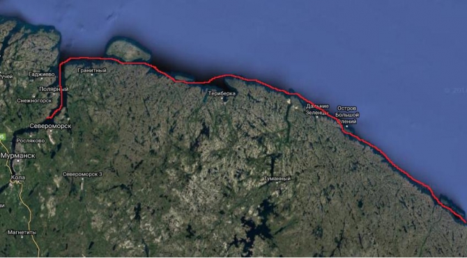 Поморский берег. (Вода, морской каякинг, кольский полуостров, баренцево море)