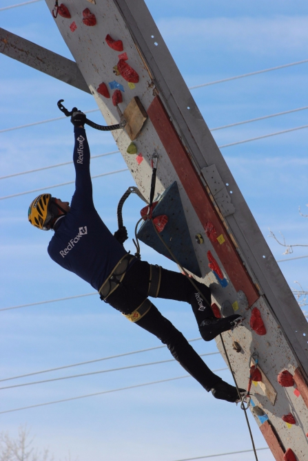 В Барнауле официально открыли ледолазный сезон (Ледолазание/drytoolling, ледлазание, открытие сезона)
