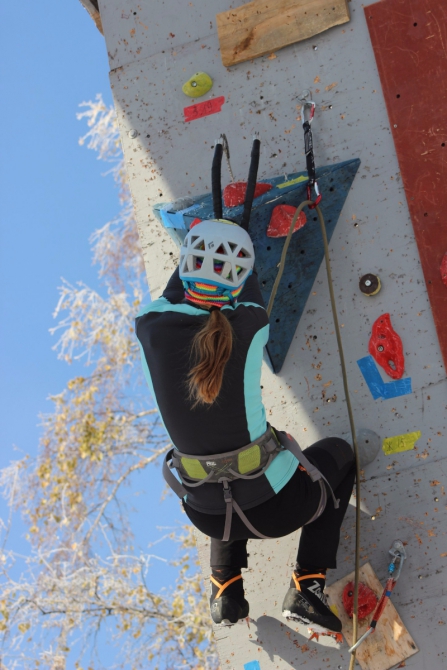 В Барнауле официально открыли ледолазный сезон (Ледолазание/drytoolling, ледлазание, открытие сезона)