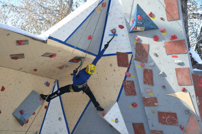 В Барнауле официально открыли ледолазный сезон (Ледолазание/drytoolling, ледлазание, открытие сезона)