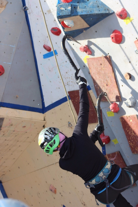 В Барнауле официально открыли ледолазный сезон (Ледолазание/drytoolling, ледлазание, открытие сезона)