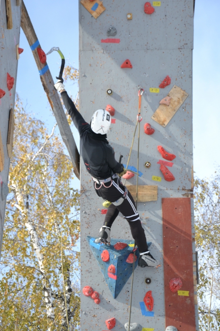 В Барнауле официально открыли ледолазный сезон (Ледолазание/drytoolling, ледлазание, открытие сезона)