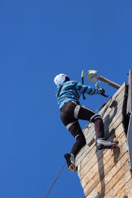 В Барнауле официально открыли ледолазный сезон (Ледолазание/drytoolling, ледлазание, открытие сезона)