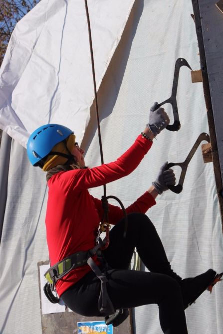В Барнауле официально открыли ледолазный сезон (Ледолазание/drytoolling, ледлазание, открытие сезона)