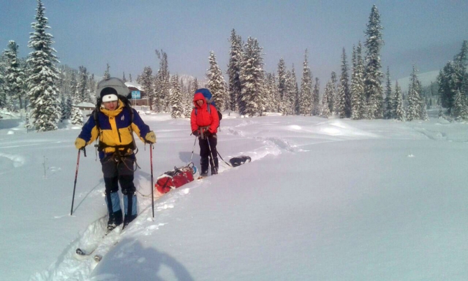 Красноярцы навострили лыжи на Чёрную! (Альпинизм, чёрная, саяны, экспедиции, горы, александр жигалов)