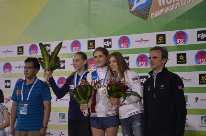 Российские скалолазы завоевали 13 медалей на первенстве мира в Китае! (Скалолазание, Гуанчжоу, скалолазание, первенство мира, китай, скорость, трудность, боулдеринг, дарья кан, елизавета иванова, Карина Гареева)