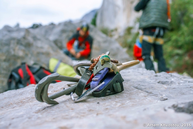 Отчет о курсе BigWall+ИТО v.11 в октябре 2016, Крым (Альпинизм, морчека, тренировки по альпинизму, сумберг, нефедов, сергей, школа альпинизма)