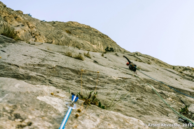 Отчет о курсе BigWall+ИТО v.11 в октябре 2016, Крым (Альпинизм, морчека, тренировки по альпинизму, сумберг, нефедов, сергей, школа альпинизма)