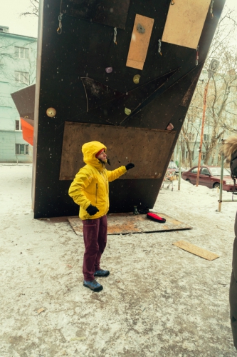 Результаты Первого Этапа Кубка России по ледолазанию в Москве, 2016-2017 год. (Ледолазание/drytoolling)