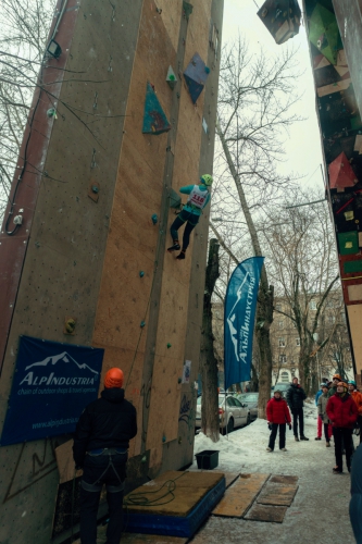 Результаты Первого Этапа Кубка России по ледолазанию в Москве, 2016-2017 год. (Ледолазание/drytoolling)