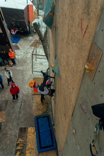 Результаты Первого Этапа Кубка России по ледолазанию в Москве, 2016-2017 год. (Ледолазание/drytoolling)