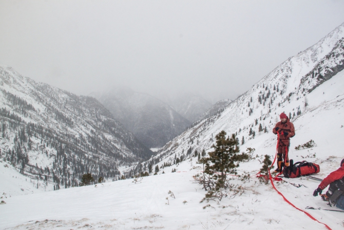 Кое-что про МЧС, лавины и семерых чудиков в Саянах... (Туризм, тунки, саяны, лавина, грузинская страховка)