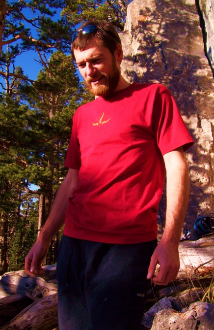 У вас за окном снег? Сочувствую... А мы тут скалами балуемся!!! (Скалолазание, gekko, кравченко, 7с+ project, лаго-наки)