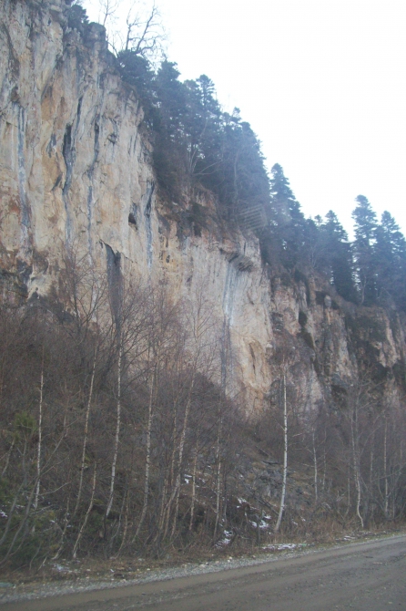 У вас за окном снег? Сочувствую... А мы тут скалами балуемся!!! (Скалолазание, gekko, кравченко, 7с+ project, лаго-наки)